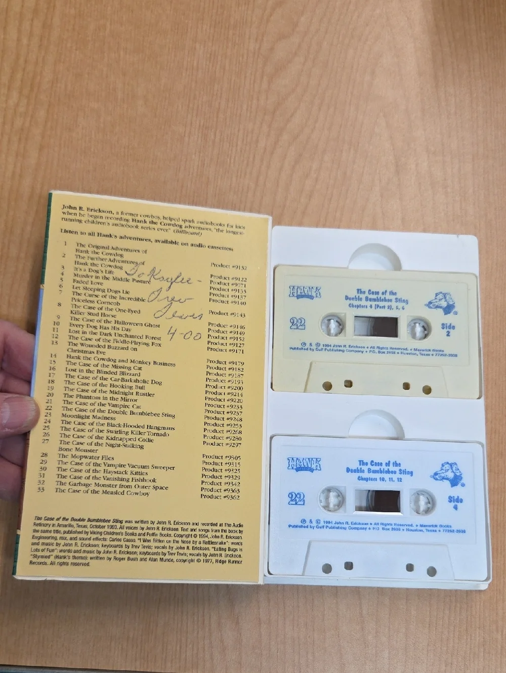A vintage  read-along books and cassette tapes,‎ 1980s & 1990s